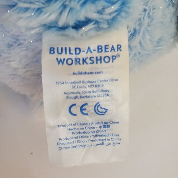 Build A Bear Disney Olaf's Frozen Adventure 16" Elsa Plush BAB Retired 2017 Blue - Picture 7 of 10